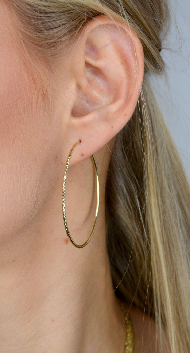 Złote kolczyki 333 koła 5 cm KL 9823 333.jpg